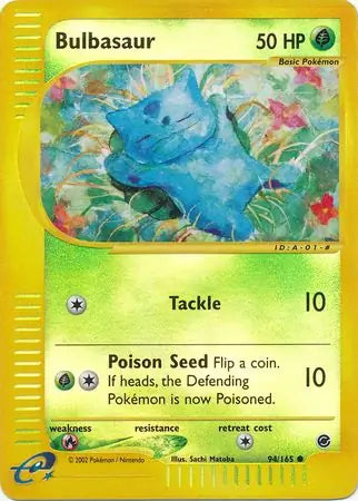 Bulbasaur 094/165 (Expedition)  - Reverse Holofoil | Good Games Adelaide SA