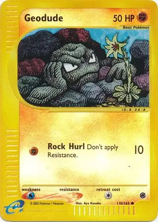 Geodude 110/165 (Expedition)  - Reverse Holofoil | Good Games Adelaide SA