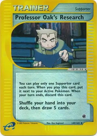 Professor Oak's Research 149/165 (Expedition)  - Reverse Holofoil | Good Games Adelaide SA