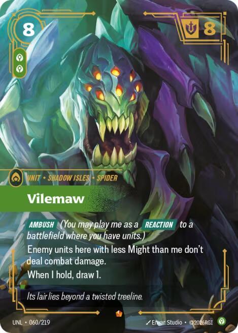 Vilemaw 060/219 (Unleashed)  - Foil | Good Games Adelaide SA