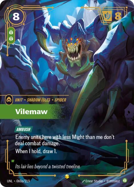 Vilemaw 060a/219 (Unleashed)  - Foil | Good Games Adelaide SA