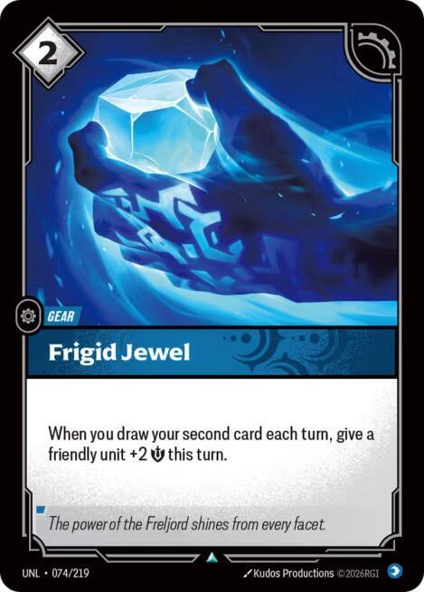 Frigid Jewel 74/219 (Unleashed)  - Foil | Good Games Adelaide SA
