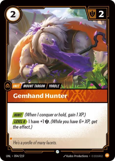 Gemhand Hunter 094/219 (Unleashed)  | Good Games Adelaide SA