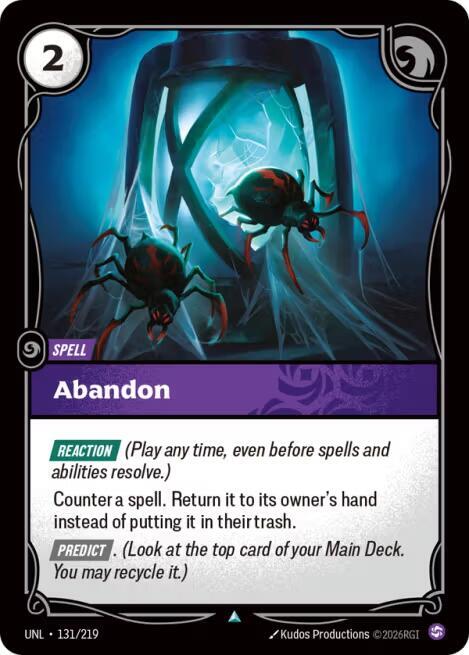 Abandon 131/219 (Unleashed)  - Foil | Good Games Adelaide SA