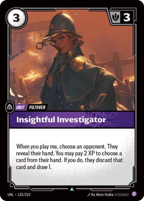 Insightful Investigator 135/219 (Unleashed)  | Good Games Adelaide SA