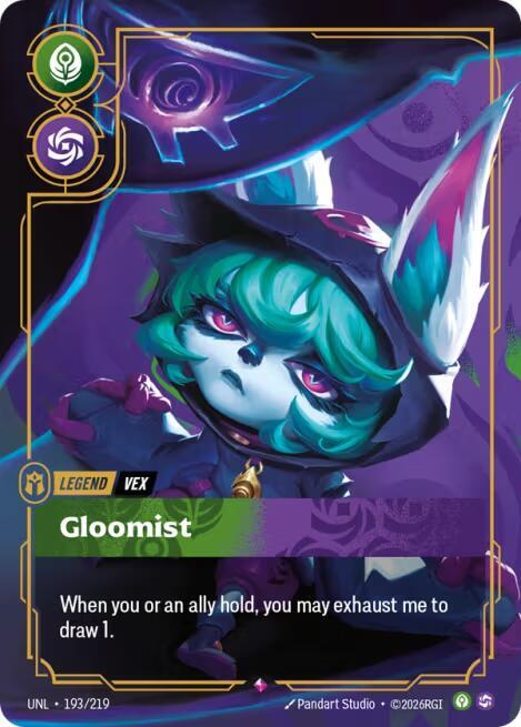 Vex - Gloomist 193/219 (Unleashed)  - Foil | Good Games Adelaide SA