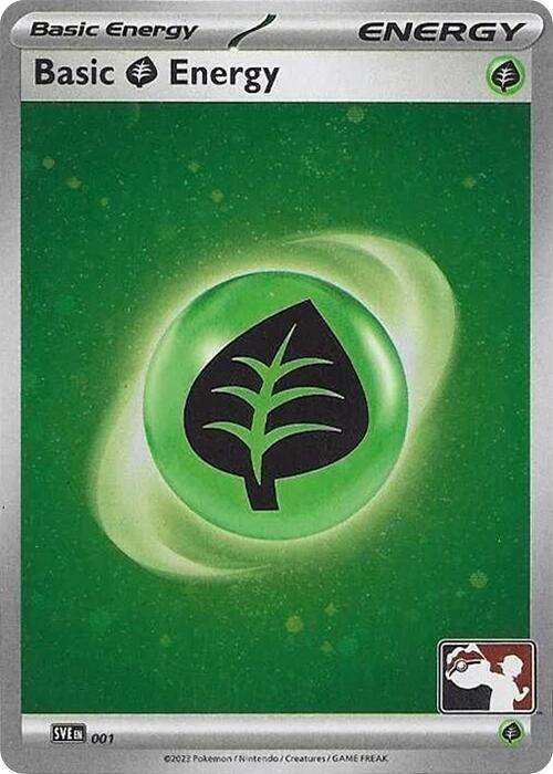 Basic Grass Energy 9 (Prize Pack Series Cards)  - Cosmo Holofoil | Good Games Adelaide SA