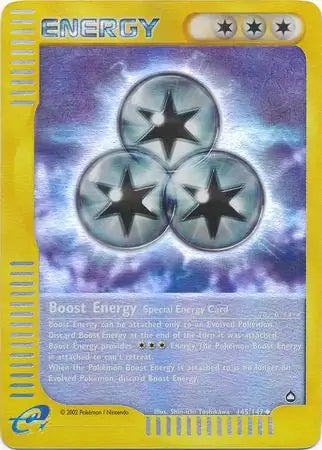 Boost Energy 145/147 (Aquapolis)  - Reverse Holofoil | Good Games Adelaide SA
