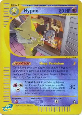 Hypno 016/147 (Aquapolis)  - Reverse Holofoil | Good Games Adelaide SA