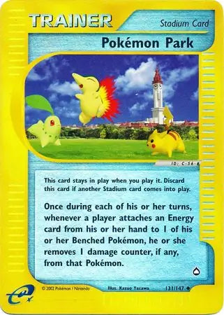 Pokemon Park 131/147 (Aquapolis)  - Reverse Holofoil | Good Games Adelaide SA