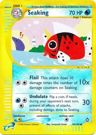 Seaking 059/147 (Aquapolis)  - Reverse Holofoil | Good Games Adelaide SA
