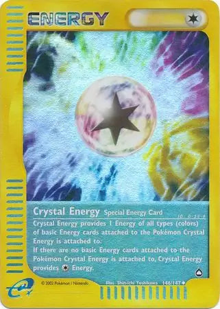 Crystal Energy 146/147 (Aquapolis)  - Reverse Holofoil | Good Games Adelaide SA