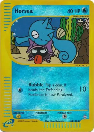 Horsea  084/147 (Aquapolis)  - Reverse Holofoil | Good Games Adelaide SA