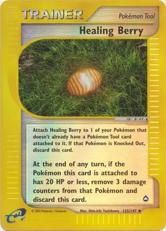Healing Berry 125/147 (Aquapolis)  - Reverse Holofoil | Good Games Adelaide SA