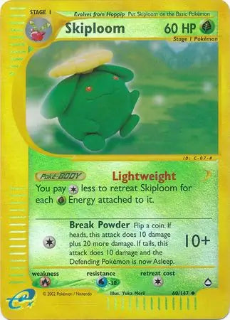 Skiploom 060/147 (Aquapolis)  - Reverse Holofoil | Good Games Adelaide SA