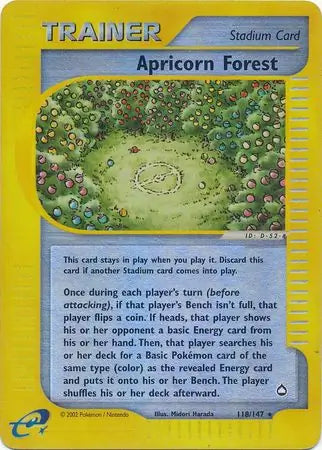 Apricorn Forest 118/147 (Aquapolis)  - Reverse Holofoil | Good Games Adelaide SA