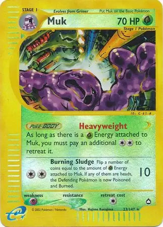 Muk 023/147 (Aquapolis)  - Reverse Holofoil | Good Games Adelaide SA