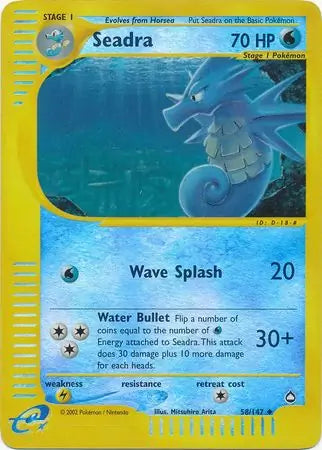 Seadra 058/147 (Aquapolis)  - Reverse Holofoil | Good Games Adelaide SA