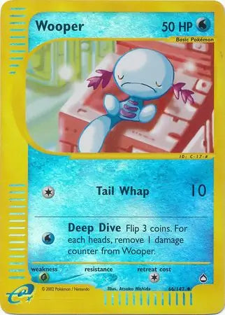 Wooper  066/147 (Aquapolis)  - Reverse Holofoil | Good Games Adelaide SA