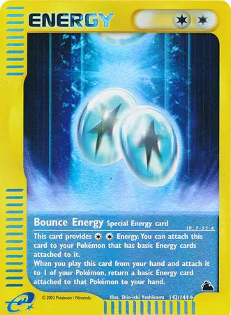 Bounce Energy 142/144 (Skyridge)  - Reverse Holofoil | Good Games Adelaide SA