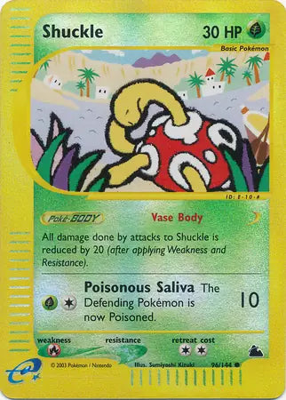 Shuckle 096/144 (Skyridge)  - Reverse Holofoil | Good Games Adelaide SA
