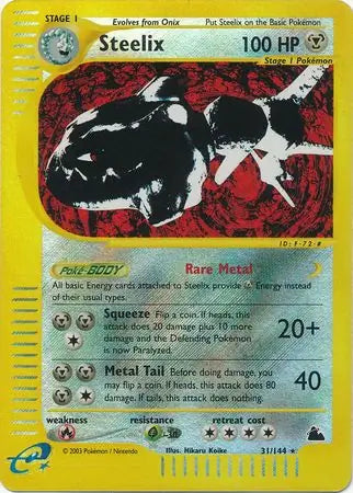 Steelix  031/144 (Skyridge)  - Reverse Holofoil | Good Games Adelaide SA