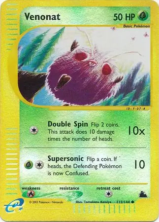 Venonat 112/144 (Skyridge)  - Reverse Holofoil | Good Games Adelaide SA