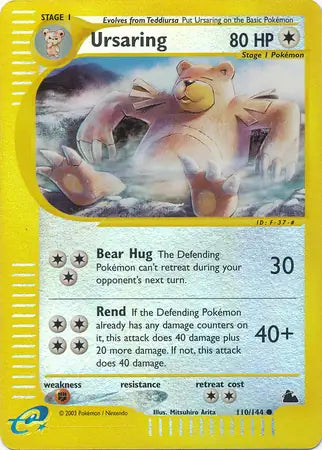 Ursaring 110/144 (Skyridge)  - Reverse Holofoil | Good Games Adelaide SA