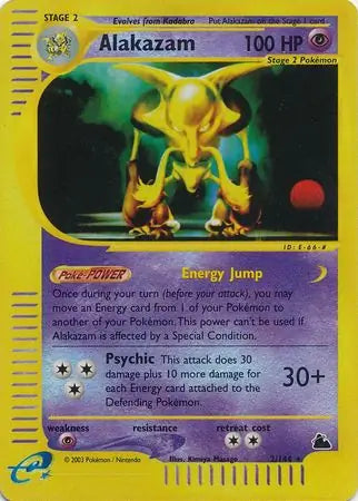 Alakazam 002/144 (Skyridge)  - Reverse Holofoil | Good Games Adelaide SA
