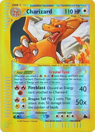 Charizard 146/144 (Skyridge)  - Reverse Holofoil | Good Games Adelaide SA