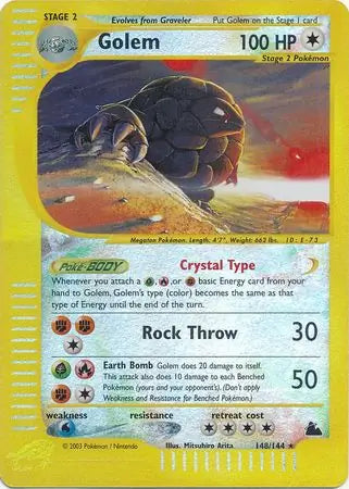 Golem 148/144 (Skyridge)  - Reverse Holofoil | Good Games Adelaide SA