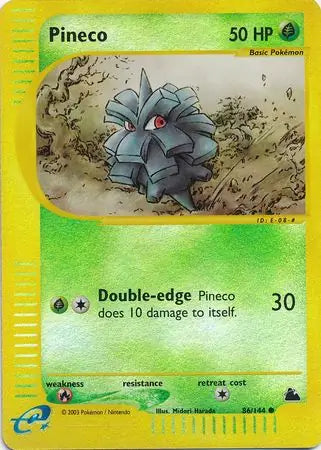 Pineco  086/144 (Skyridge)  - Reverse Holofoil | Good Games Adelaide SA