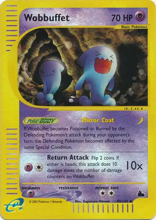 Wobbuffet 045/144 (Skyridge)  - Reverse Holofoil | Good Games Adelaide SA
