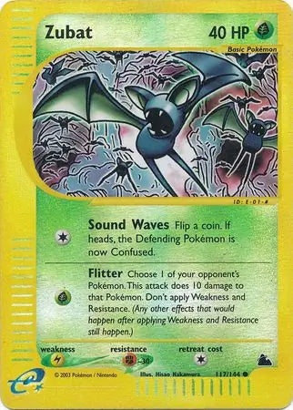 Zubat 117/144 (Skyridge)  - Reverse Holofoil | Good Games Adelaide SA