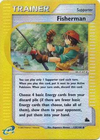 Fisherman 125/144 (Skyridge)  - Reverse Holofoil | Good Games Adelaide SA
