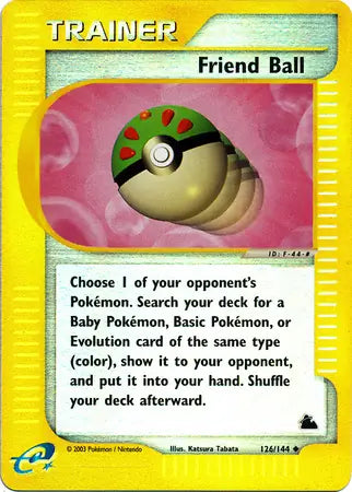 Friend Ball 126/144 (Skyridge)  - Reverse Holofoil | Good Games Adelaide SA
