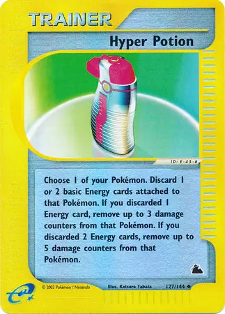 Hyper Potion 127/144 (Skyridge)  - Reverse Holofoil | Good Games Adelaide SA