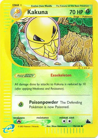Kakuna 070/144 (Skyridge)  - Reverse Holofoil | Good Games Adelaide SA
