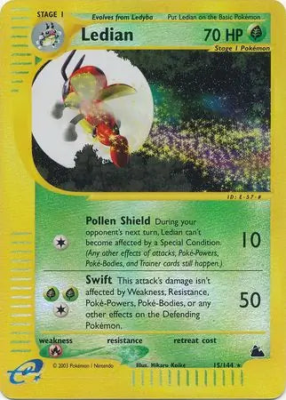Ledian 015/144 (Skyridge)  - Reverse Holofoil | Good Games Adelaide SA
