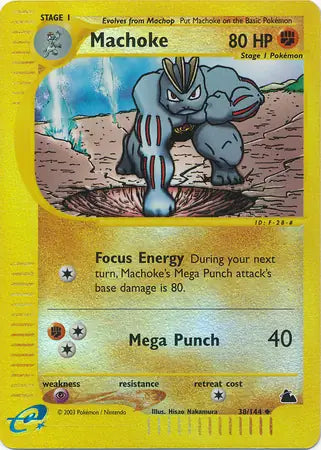 Machoke 038/144 (Skyridge)  - Reverse Holofoil | Good Games Adelaide SA