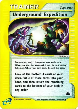 Underground Expedition 140/144 (Skyridge)  - Reverse Holofoil | Good Games Adelaide SA