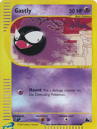 Gastly 057/144 (Skyridge)  - Reverse Holofoil | Good Games Adelaide SA