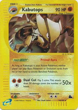 Kabutops  014/144 (Skyridge)  - Reverse Holofoil | Good Games Adelaide SA