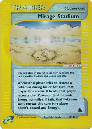 Mirage Stadium 132/144 (Skyridge)  - Reverse Holofoil | Good Games Adelaide SA
