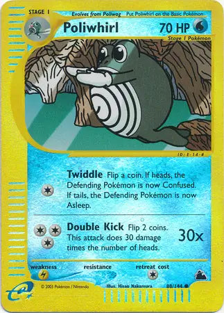 Poliwhirl 088/144 (Skyridge)  - Reverse Holofoil | Good Games Adelaide SA