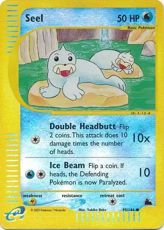 Seel  095/144 (Skyridge)  - Reverse Holofoil | Good Games Adelaide SA