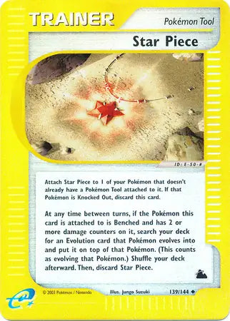 Star Piece 139/144 (Skyridge)  - Reverse Holofoil | Good Games Adelaide SA
