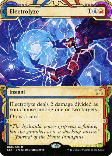 Electrolyze  60 (Strixhaven: Mystical Archives)  - Etched Foil | Good Games Adelaide SA