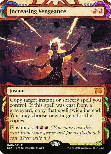 Increasing Vengeance  40 (Strixhaven: Mystical Archives)  - Etched Foil | Good Games Adelaide SA