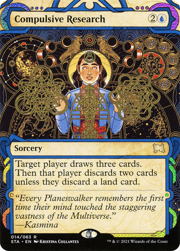 Compulsive Research  14 (Strixhaven: Mystical Archives)  - Etched Foil | Good Games Adelaide SA
